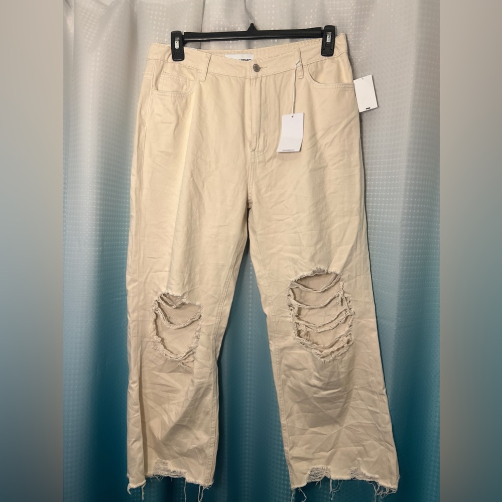 VERVET 90s vintage flare jeans. distressed. size 31